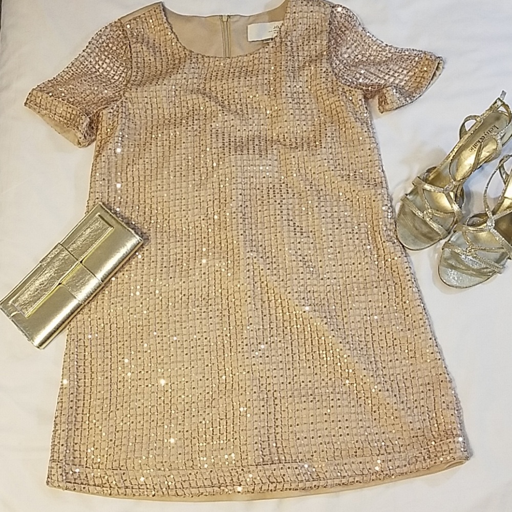 J.O.A. Los Angeles Champagne Night Out Dress